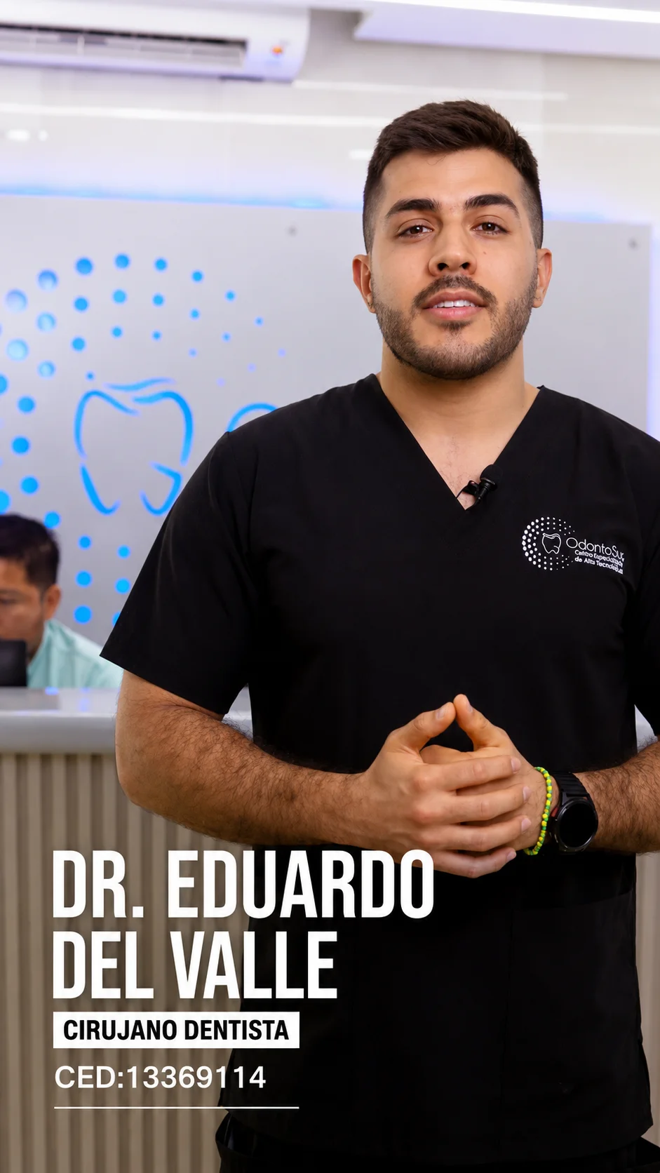 Dr. Eduardo del Valle, cirujano dentista